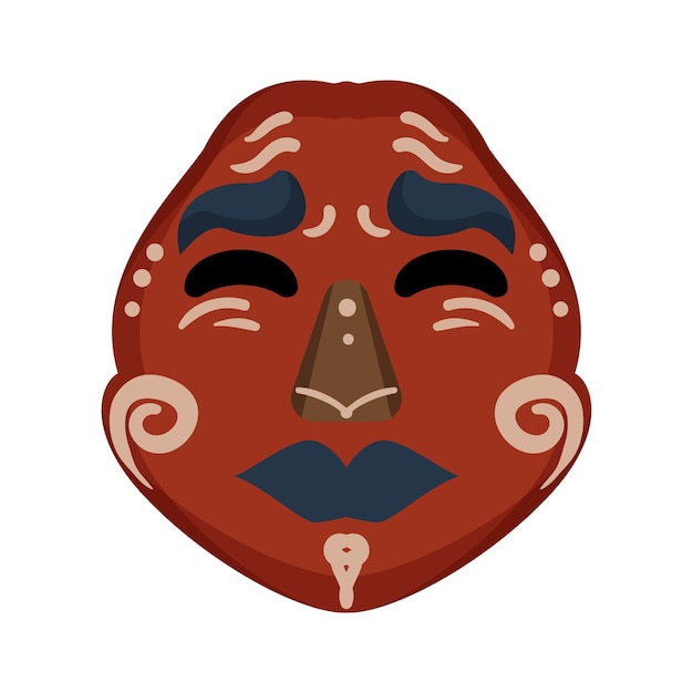 Vector carnival mask