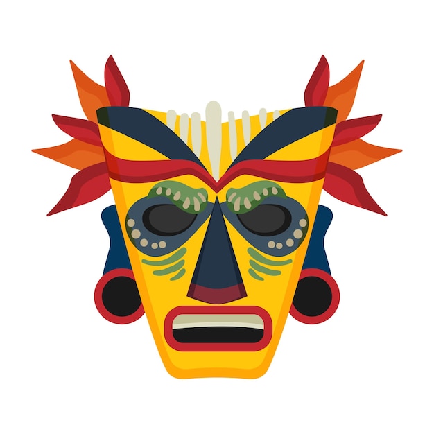 Vector carnival mask