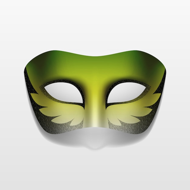 Vector carnival masquerade party mask