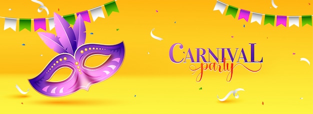 Carnival party background.