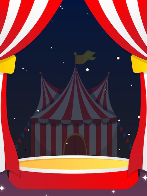 Vector carnival poster idea