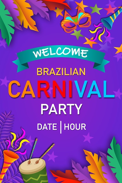 CARNIVAL SOCIAL MEDIA POSTER