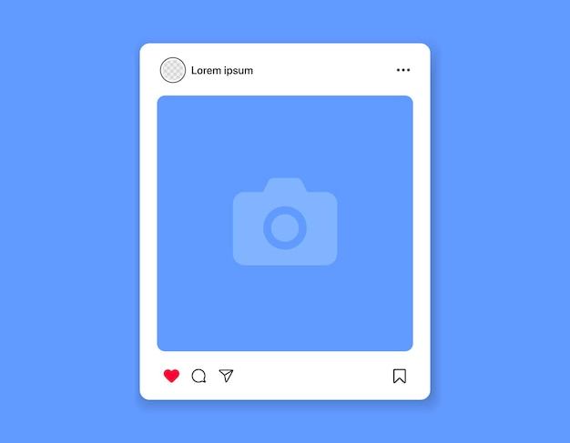 Carousel post template mockup post modificabili sui social media come le pagine dei frame di scorrimento di instagram