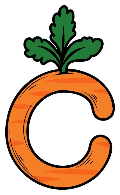 Carrot C Alphabet