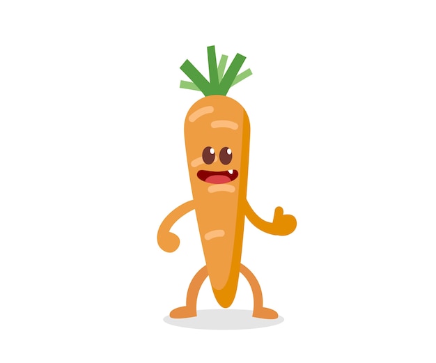 Carrot characters design.