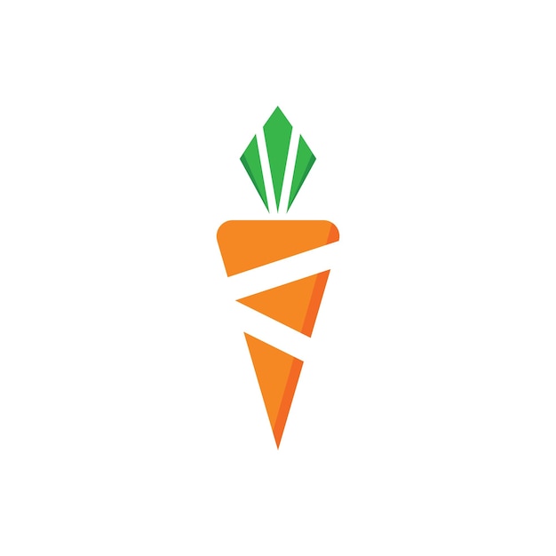 Carrot icon vector illustration desig