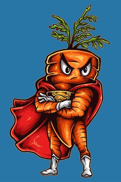 Carrot superhero