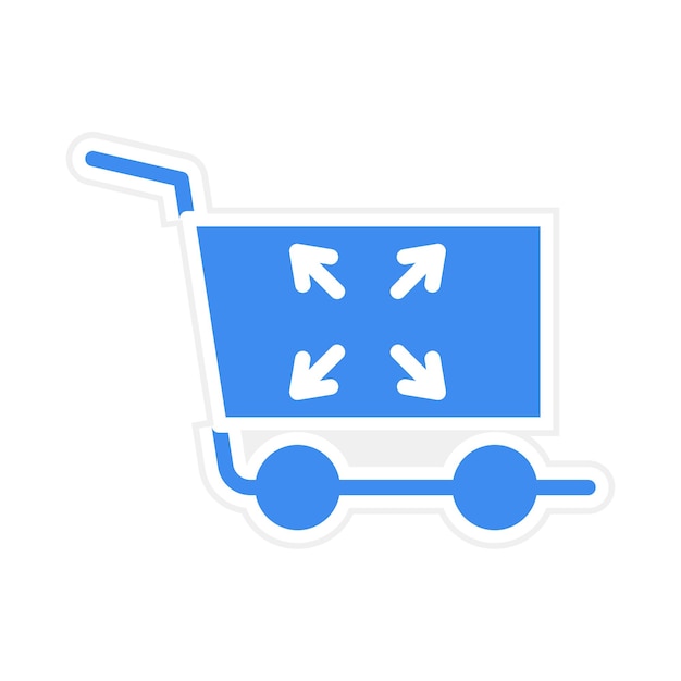 Vector cart status icon vector image can be used for ecommerce store