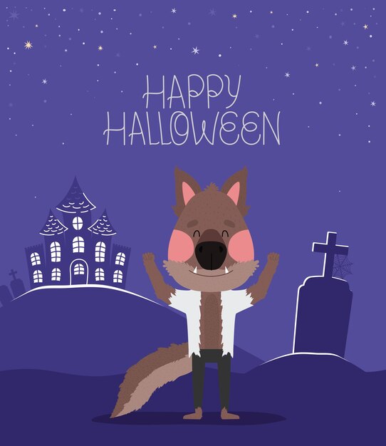 Cartel of happy halloween