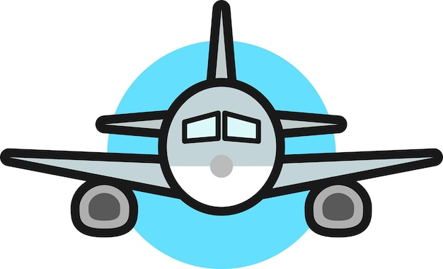 Vector cartoon airplane pack