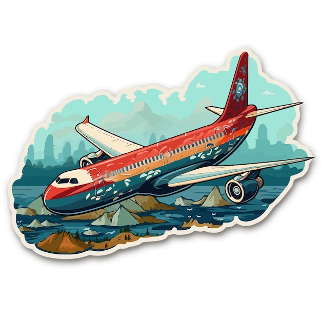 cartoon airplane