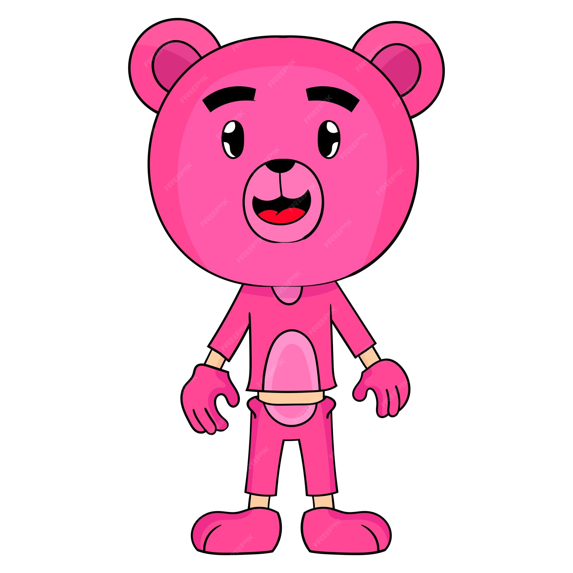 Gummy Bear Cartoon Mascot Costume