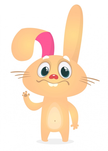 Cartoon bunny rabbit illustration