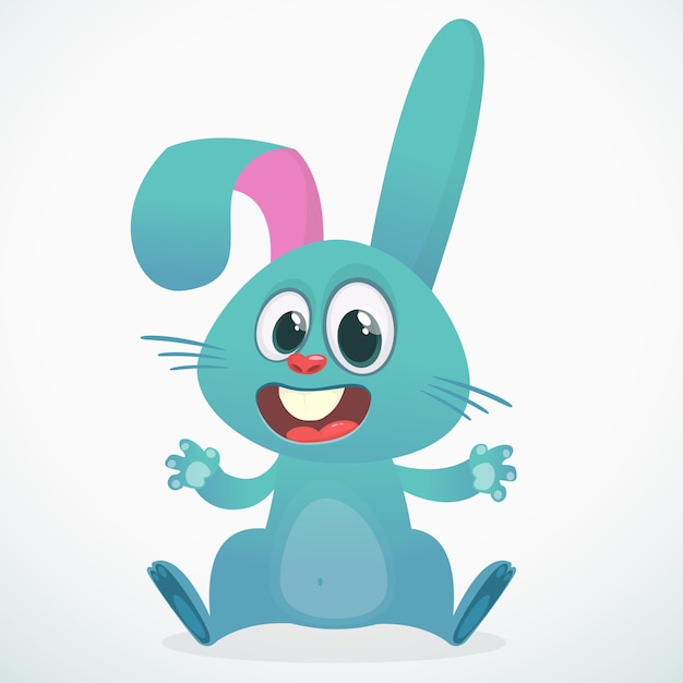 Cartoon bunny rabbit illustration