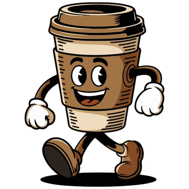 カートゥーン・コーヒー・マグ・クリパート