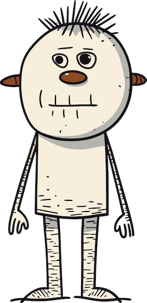 a cartoon of a cow with a sticker on its head
