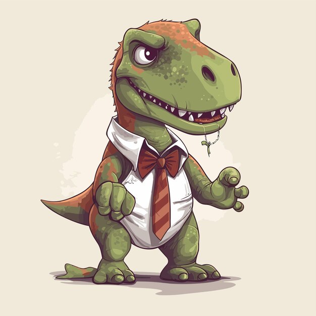 cartoon crocodile character