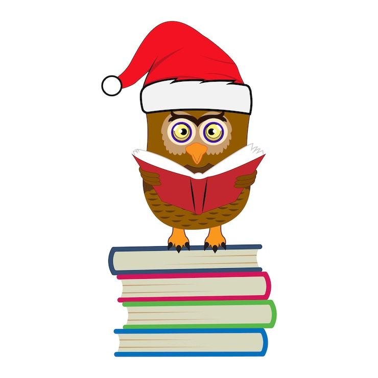 Vector cartoon cute owl school teacher character design 100 days school character design