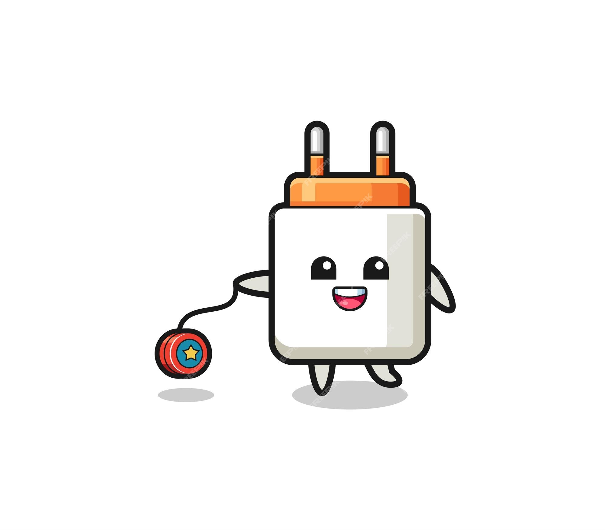 Premium Vector  Cartoon of cute lollipop playing a yoyo , cute design