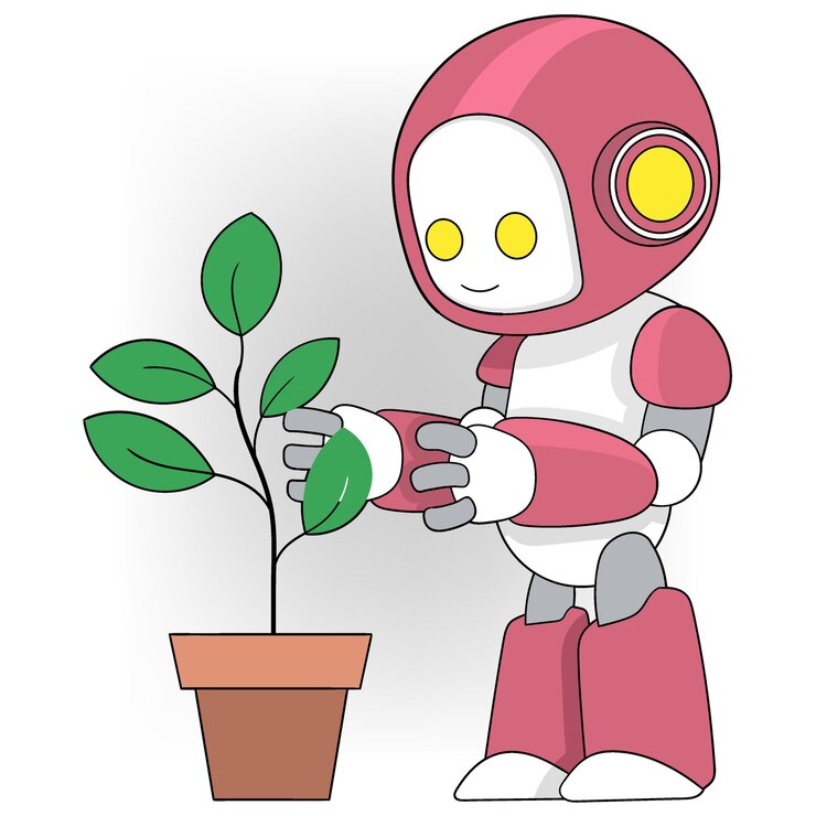 वेक्टर cartoon doodle illustration of modern environmentally friendly technology