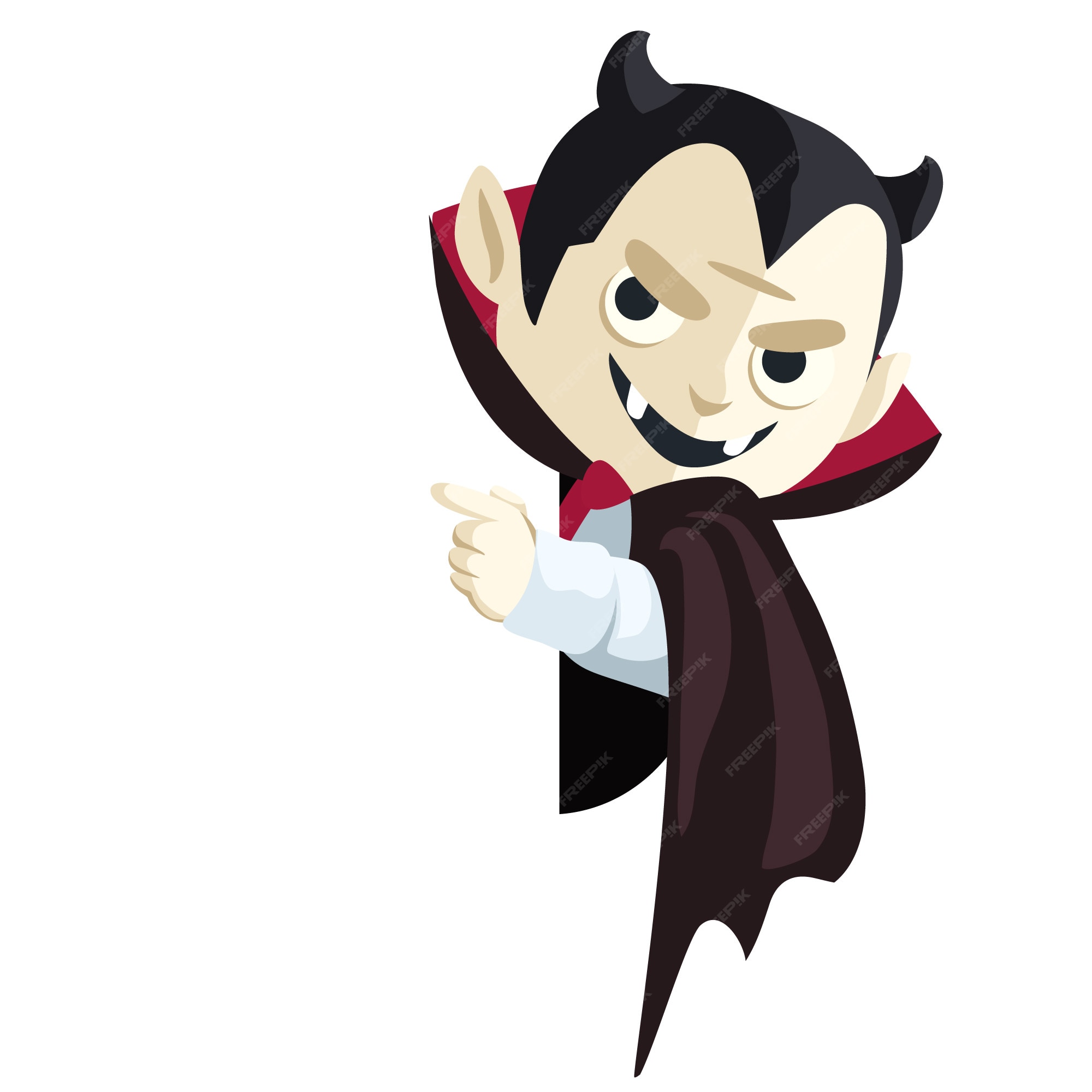 A cartoon illustration of a Dracula Vampire Character Stock Vector Image &  Art - Alamy