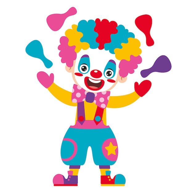 Cartoon Drawing Of A Clown