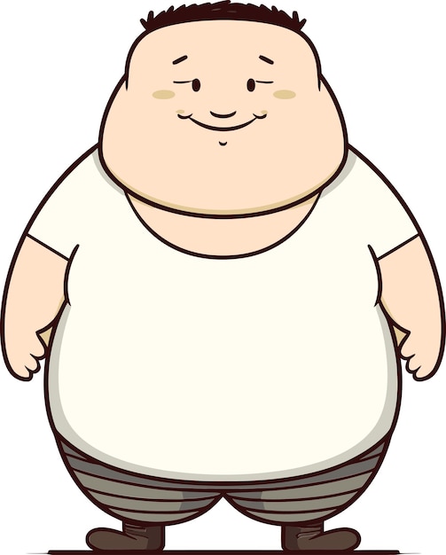 색 셔츠를 입은 한 한 고양이의 만화 그림