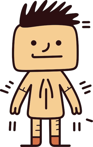 悲しい顔をしている男の漫画画