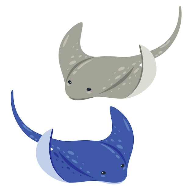 cartoon drawing of a stingrayocean, sting, wildlife, animals, animal, fish, marine, cartoon, stingra