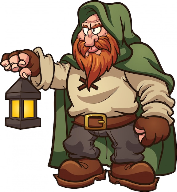 Cartoon dwarf