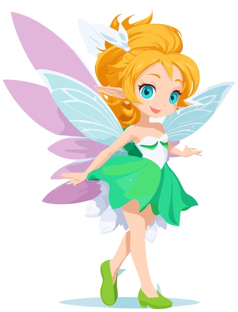 Cartoon Fairy Tale 2D vector Design