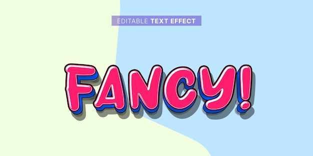 Cartoon Fancy-teksteffectgenerator