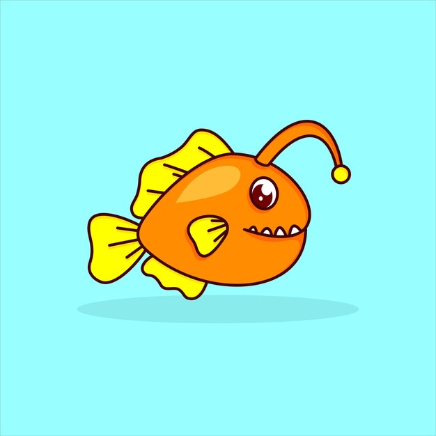 angler fish clipart image