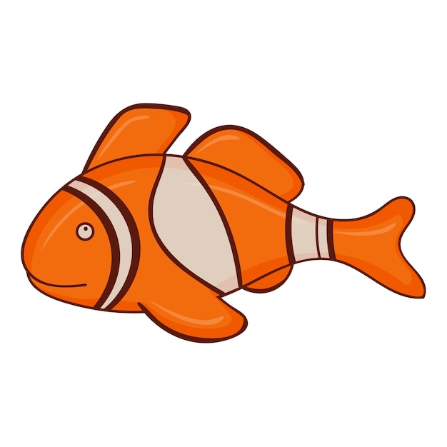 Cartoon fish Vector illustration