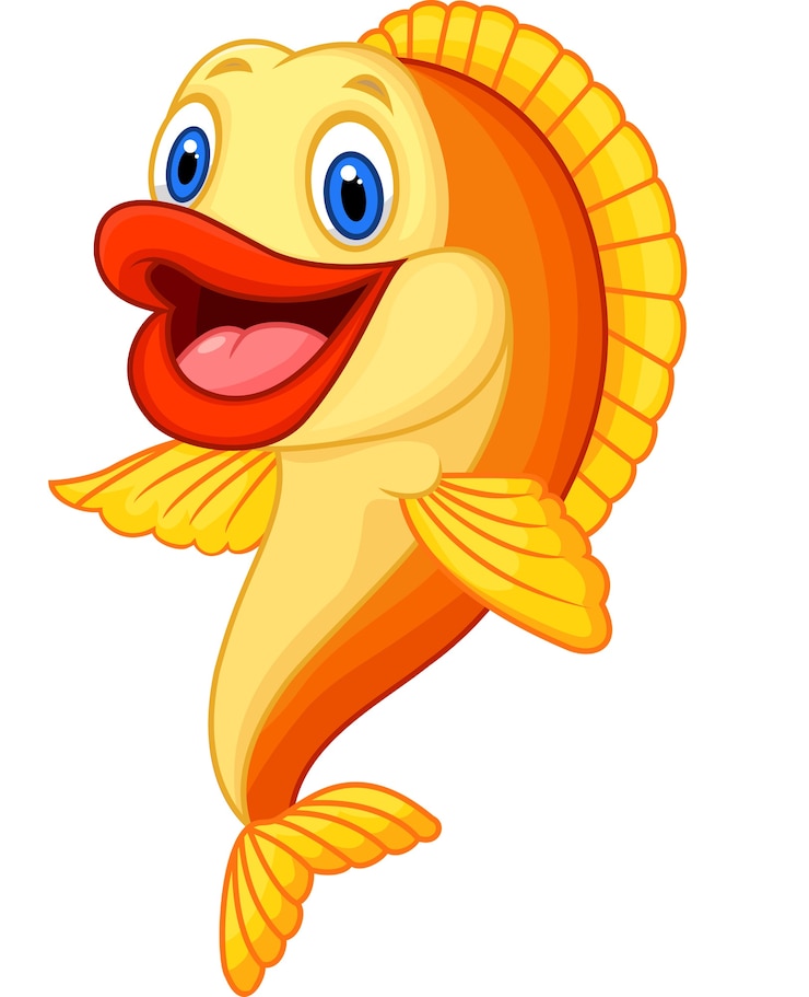 वेक्टर cartoon fish