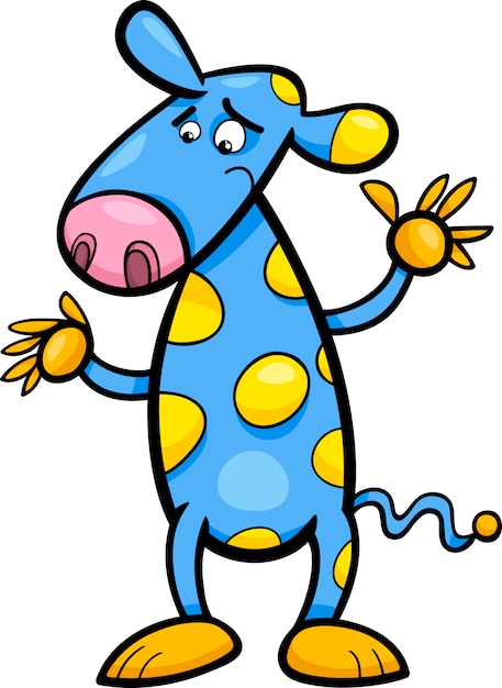 cartoon funny fantasy character