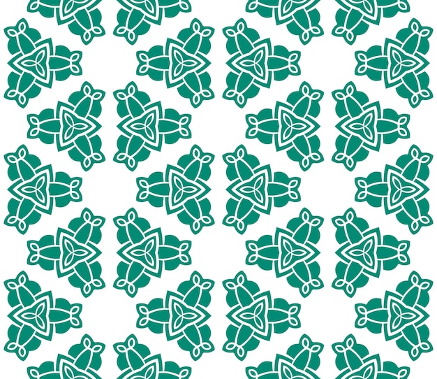 Cartoon geo seamless pattern. Infinity geometric background in flat style. Tiled wrapping paper