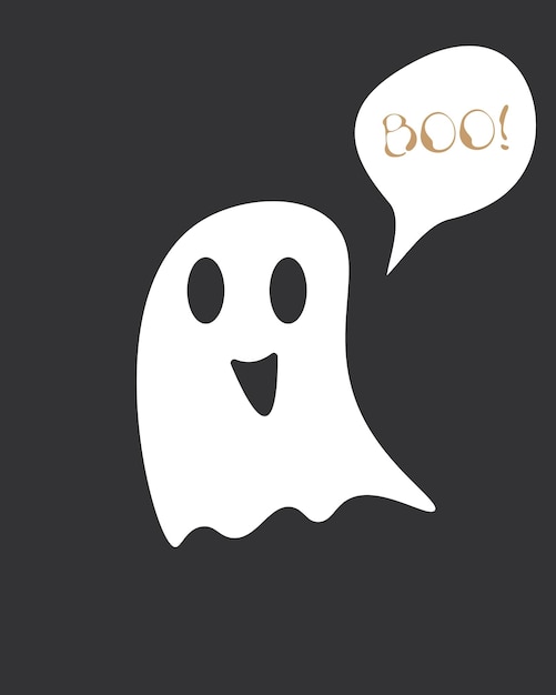 cartoon ghost wallpaper background seamless pattern