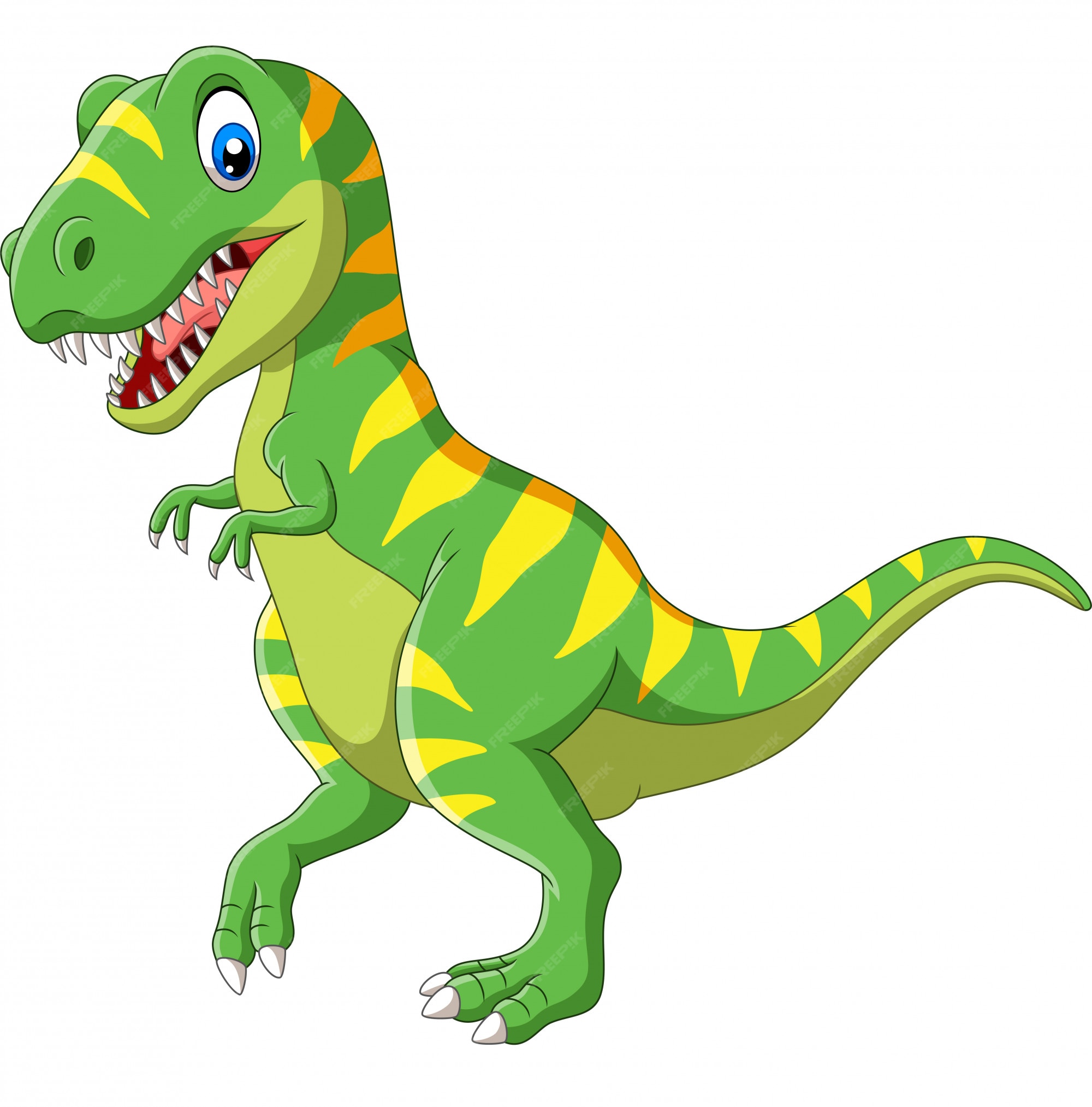 Running Green Dinosaur Clip Art at  - vector clip art online,  royalty free & public domain