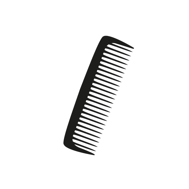 Cartoon hair brushes hair care plastic hair combs fashionable hair styling brush vector illustration set hairdresser accessories tools
