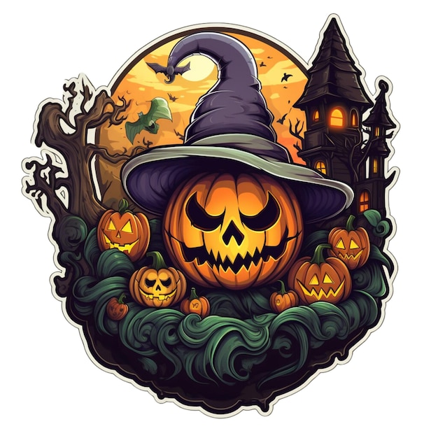 cartoon halloween vector design