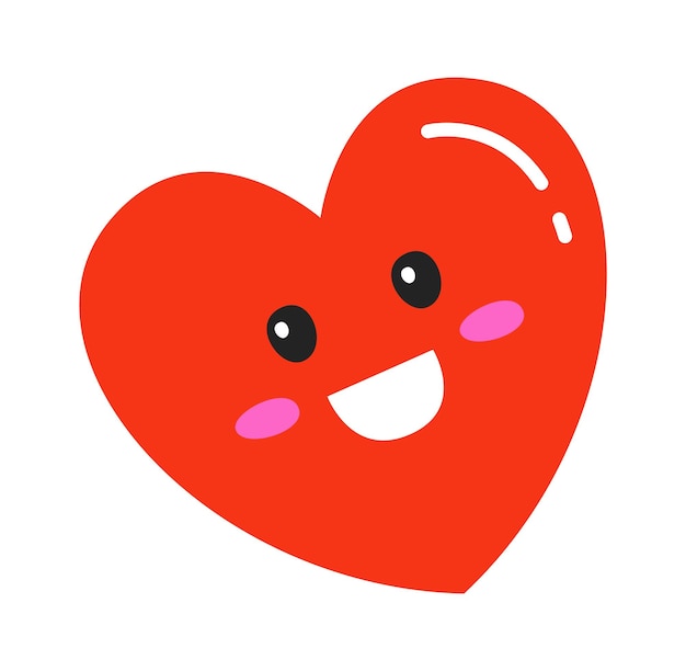 Cartoon heart character