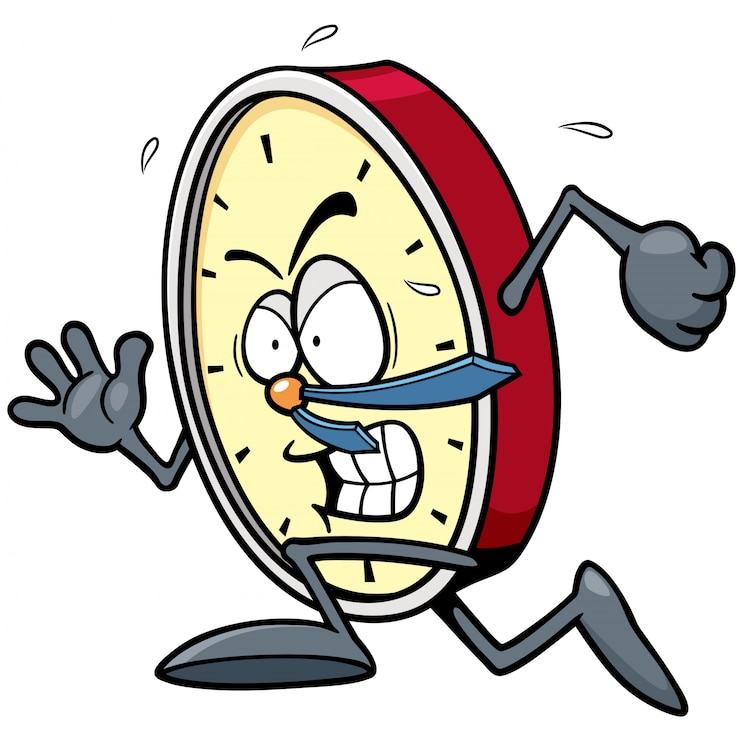 Vector cartoon klok
