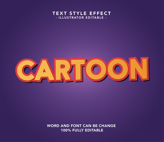 Cartoon lettertype