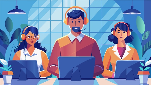 a cartoon of a man with headphones and a woman wearing a white shirt with the words  i love  on it
