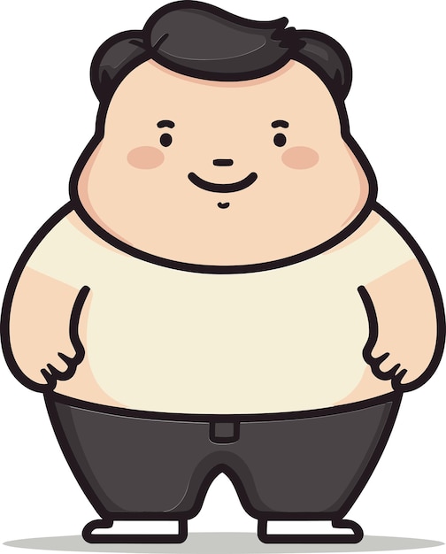 캐릭터를 말하는 셔츠를 입은 남자의 만화