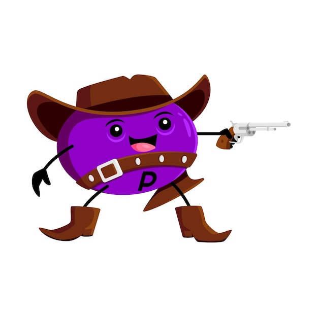 cartoon micronutrient p cowboy ranger sheriff
