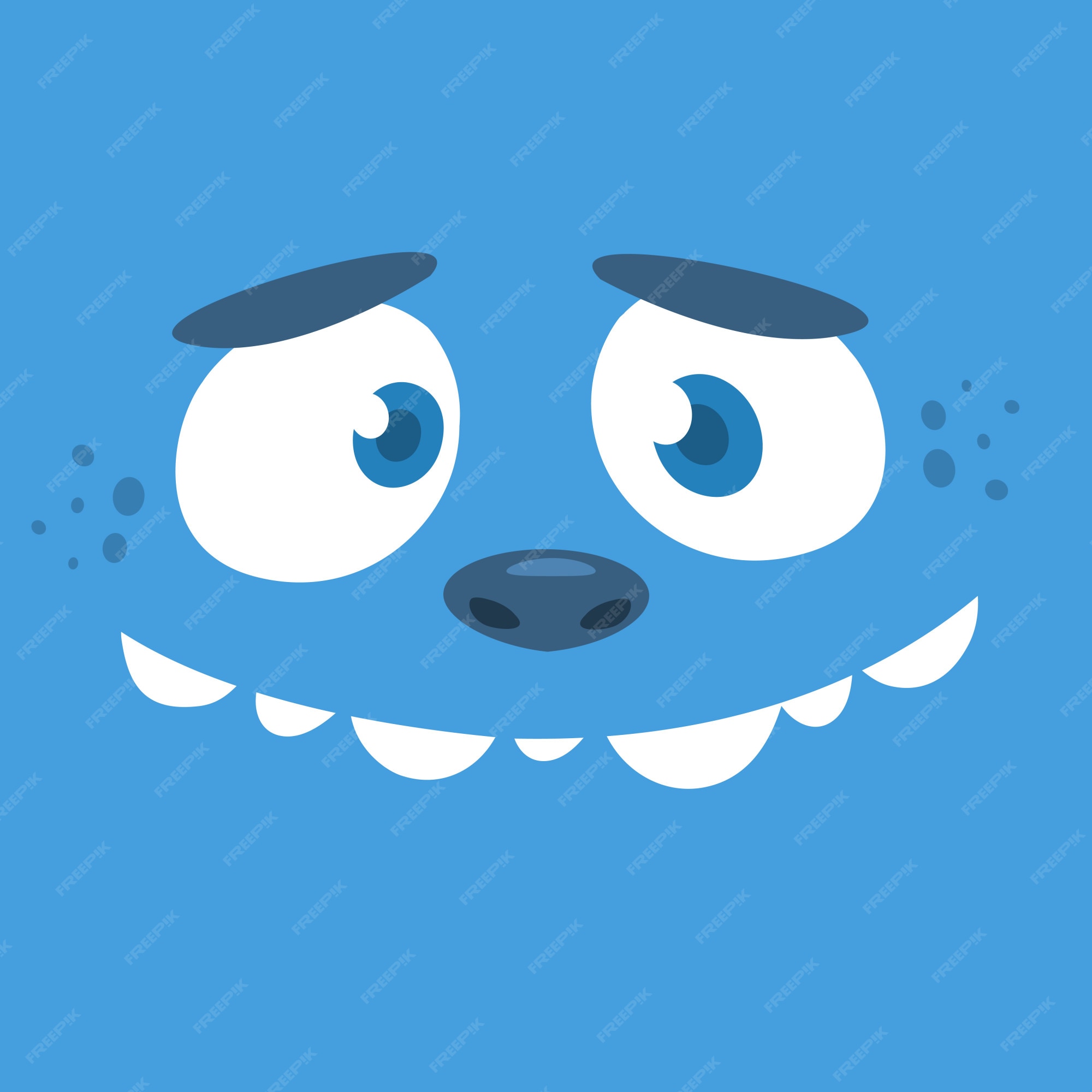 Catalog Avatar Creator: Mascot Joyful Scream Face