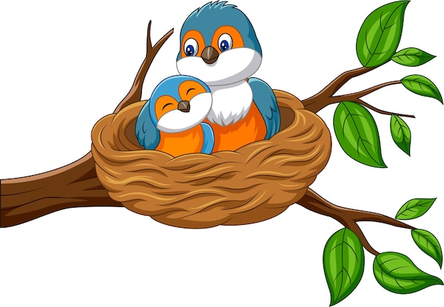 Bird Nest Cartoon Images - Free Download on Freepik