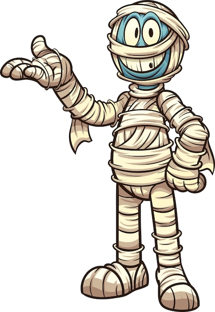 Cartoon mummy